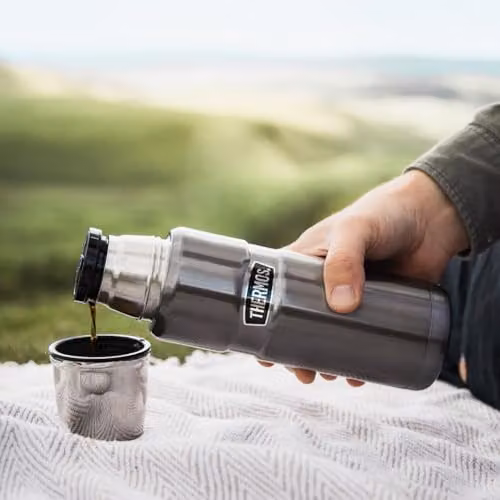 Thermos Stainless King Vacuum Flask in Black, 322 ml – 4
