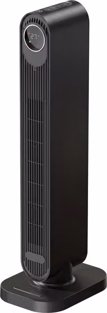 HOMCOM 2000W Ceramic Electric Fan Heater with Timer, Remote Control and Overheat Protection, Black