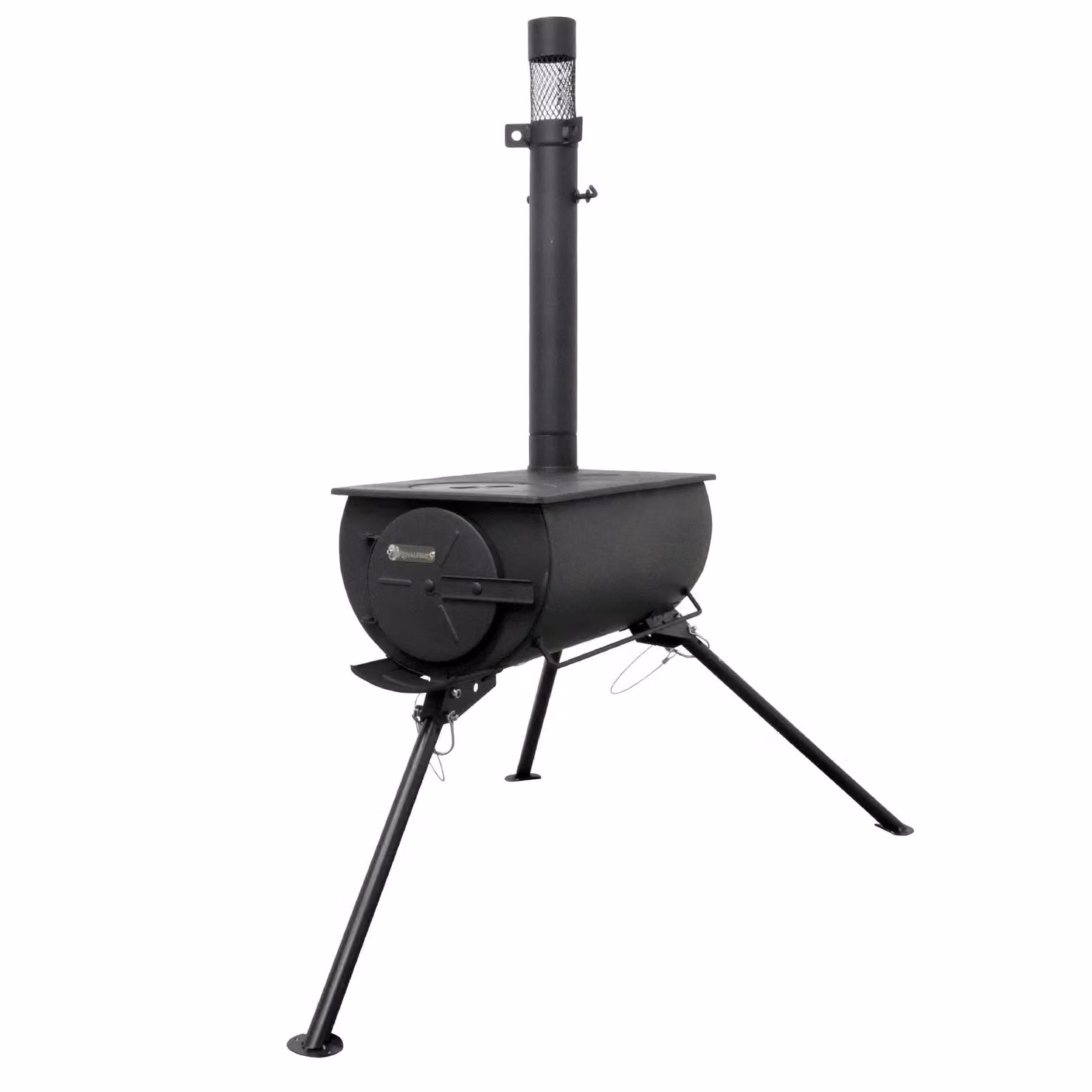 RoyalFire Orion Portable Tri-Pod Tent Stove in Black, W/D/H: 45 x 30 x 25 cm – 2