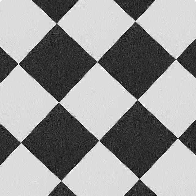 NOVECRAFTO Self Adhesive Retro Vinyl Peel and Stick Floor Tiles, Black and White, 40 Pack