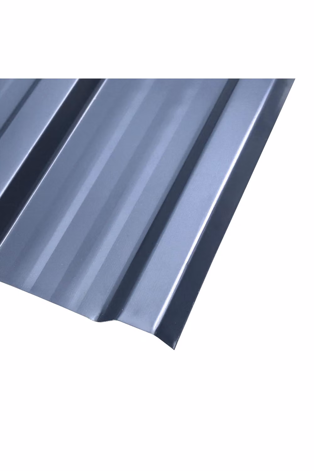Living and Home 12pcs Steel Corrugated Box Profile Sheets in Charcoal, W/D/H: 115 x 45 cm – 4