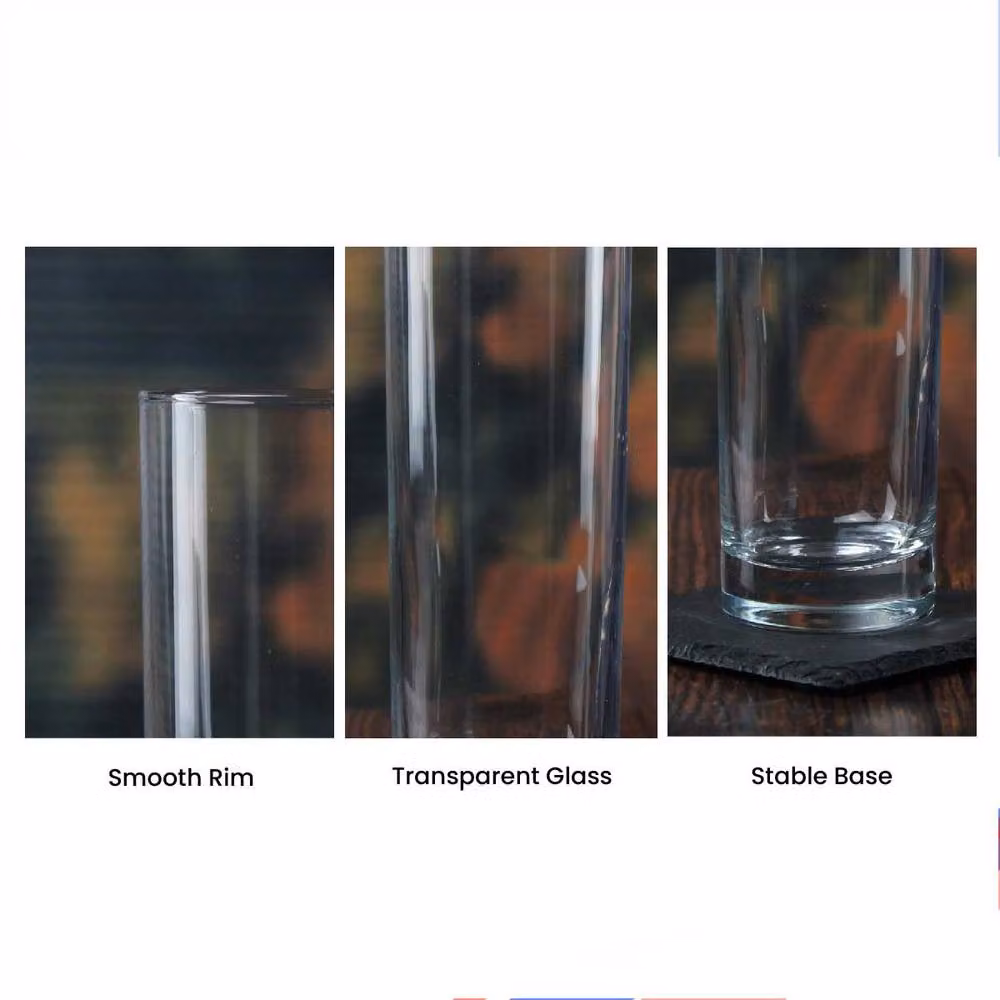 Uniqueful Personalised Tall Highball Glass Birthday Friend, 315ml, Clear – 2