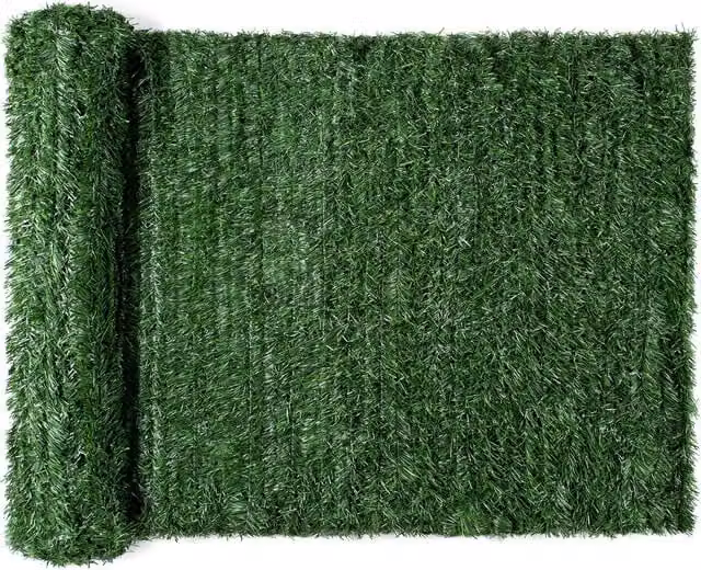 Christow Artificial Conifer Leaf Hedge Screening in Green