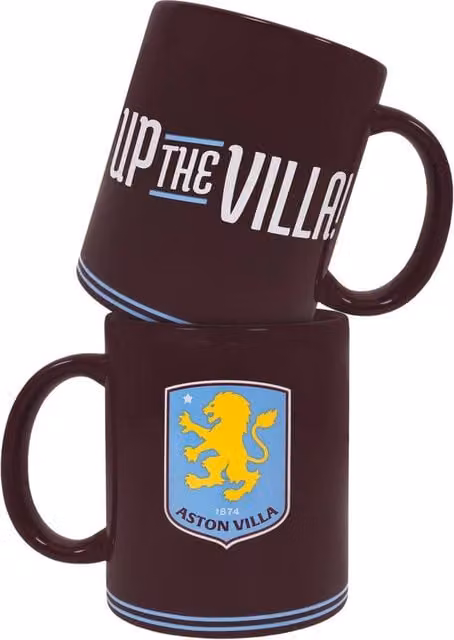 Aston Villa FC Ceramic Mug in Red, 300ml – 1