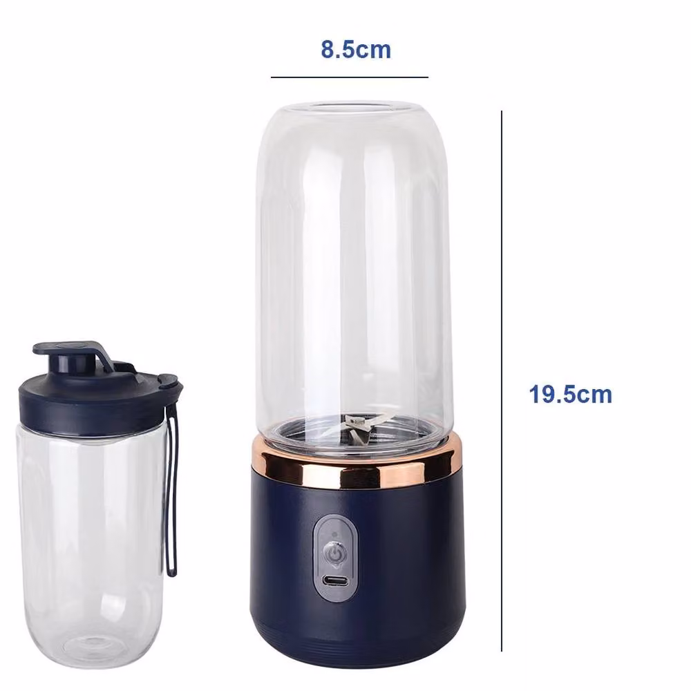 EONLION Portable Electric Juice Maker, 400ml, Blue – 2