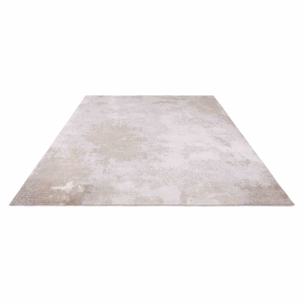 The Rug Shop UK Modern Abstract Machine Woven Area Rug, Multicolour and Beige, W: 200 cm, D: 290 cm – 2