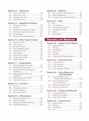 CGP Maths for GCSE and IGCSE Higher Textbook with Answers – 2