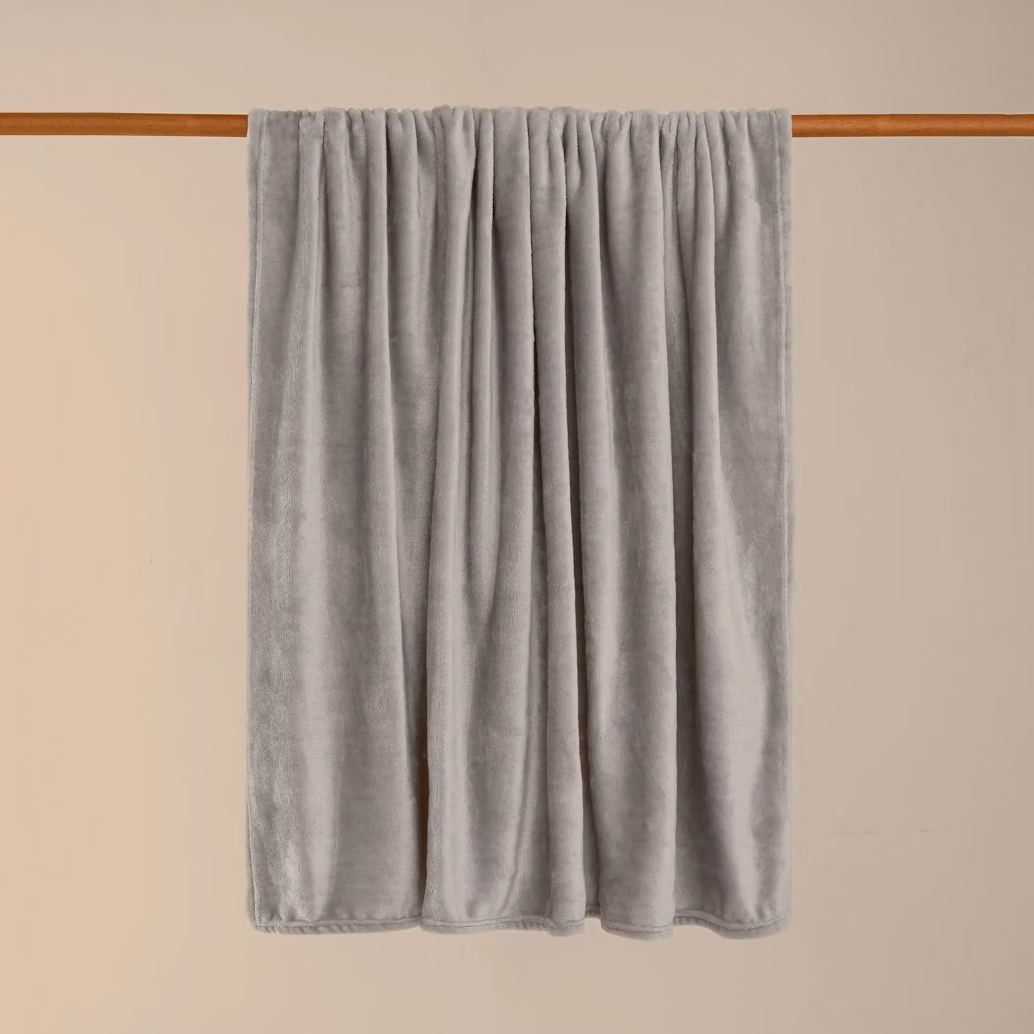 Furn Harrow Fleece Throw in Grey, W/D/H: 140 x 180 cm – 3