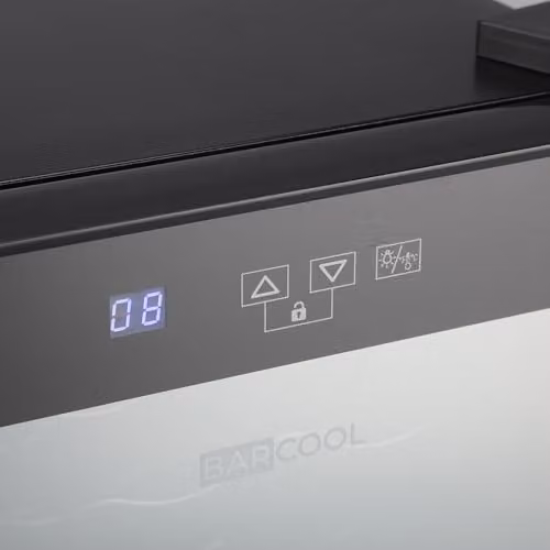 Subcold Barcool VINO12 Countertop Wine Cooler, Black, with Glass Door and LED Interior Light, W/D/H: 41.0 x 34.5 x 50.5 cm – 6