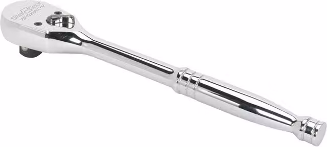 Loops 72-Tooth Dust-Free Ratchet Wrench with 1/2 Inch Sq Drive and Flip Reverse Mechanism in Silver and Multicolour