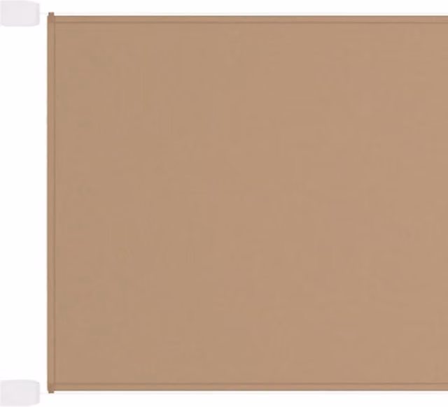 Berkfield Home Vertical Awning in Beige Polyester, W: 140 cm, H: 800 cm – 1
