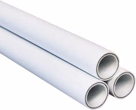 FloPlast Flofit+ Push Fit Easy-Lay Plastic Pipe, White, 22mm x 3m, Pack of 20