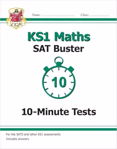 CGP KS1 Maths SAT Buster 10-Minute Tests