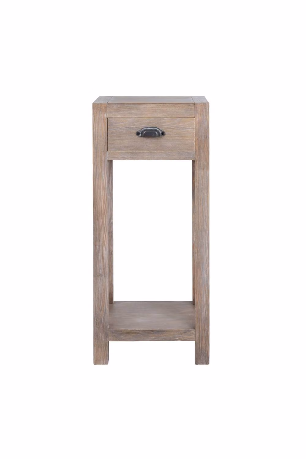 KDMD Haldon Collection Small 1 Drawer Lamp Table in Natural Wood – 2