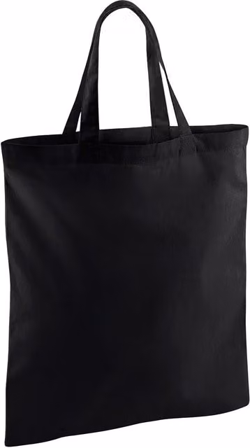 Westford Mill Short Handle Bag For Life in Black, W: 42.0 cm, H: 38.0 cm – 1