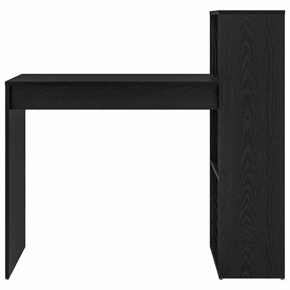 Berkfield Home Modern Writing Desk in Black Oak – 4