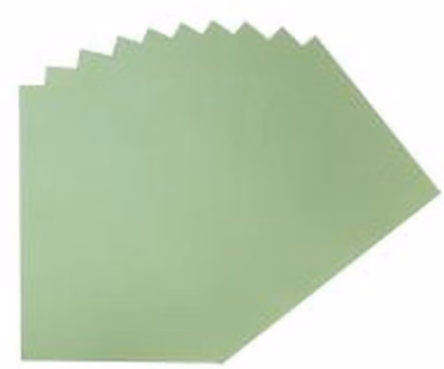 Janrax Pack of 100 A4 Matte Green Construction Paper Sheets, 75gsm
