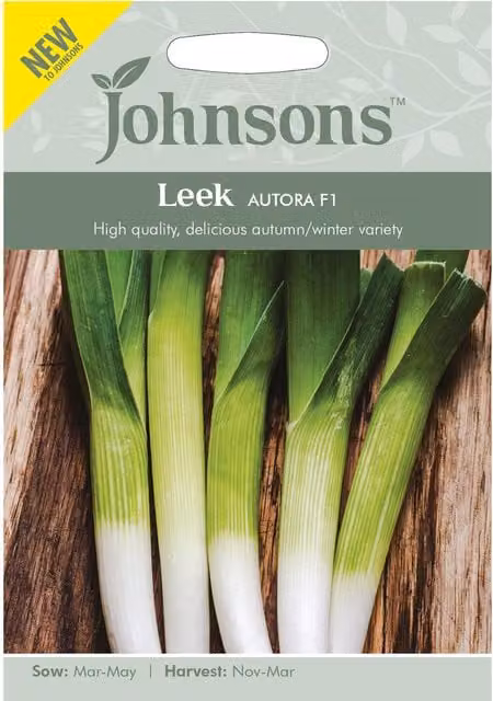 Mr Fothergill's Seeds Leek Autora F1 Vegetable Seeds