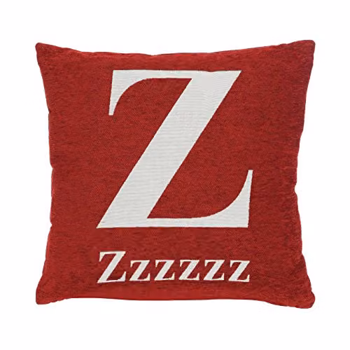 Orsina Red Chenille Square Cushion – 2
