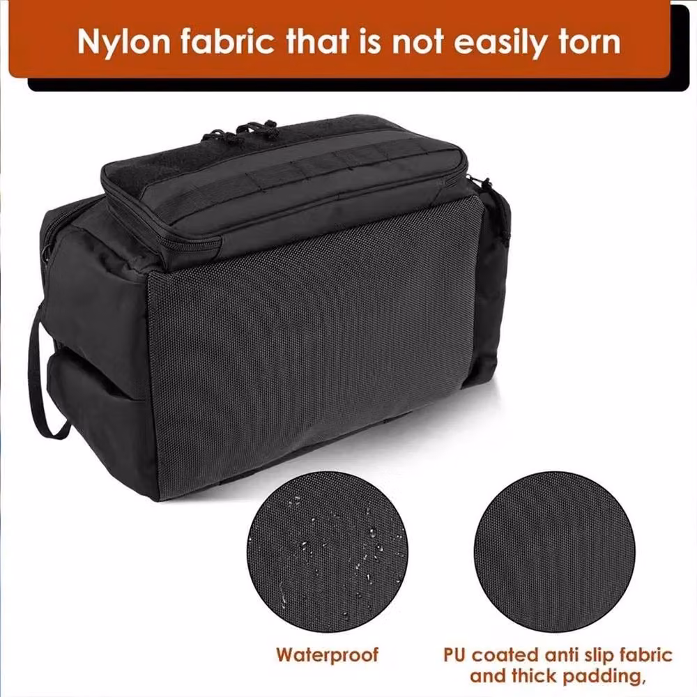 SPETLEK Heavy Duty Multipurpose Non-slip Nylon Tool Bag in Black – 5