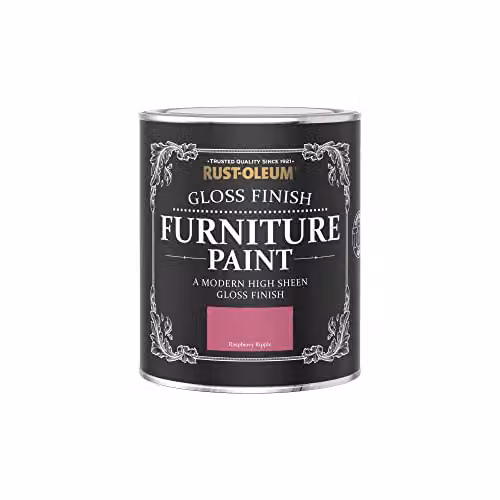 Rust-Oleum Pink Water-Based Furniture and Skirting Board Paint in Gloss Finish, 0.75 l – 3