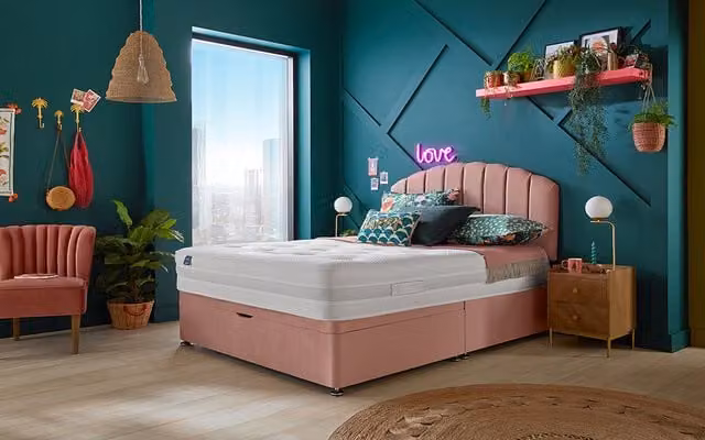 Silentnight Sofia 1200 Mirapocket Mattress, White, W/D/H: 180 x 200 x 25 cm