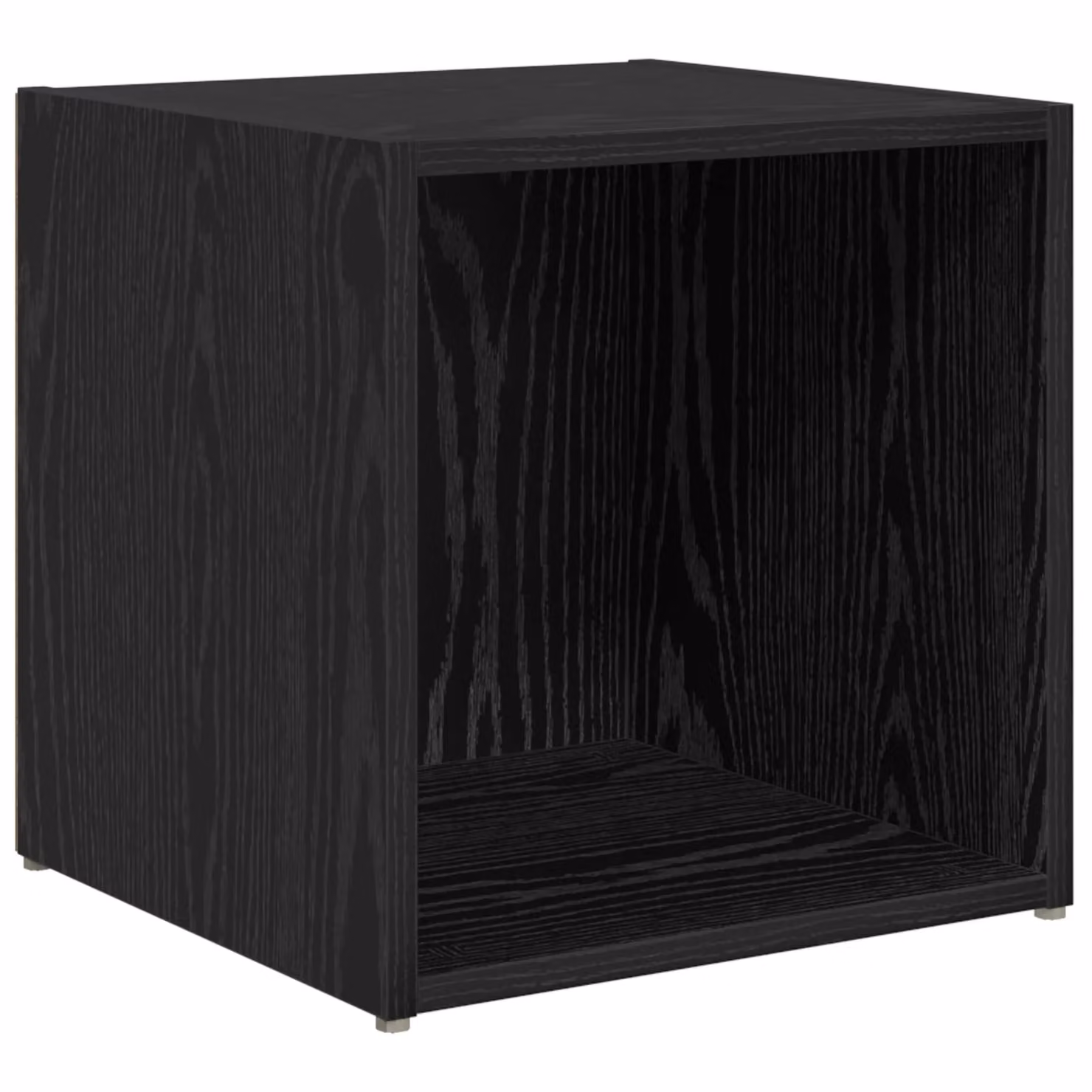Berkfield Home 6-Piece Black Oak TV Cabinet Set with Storage Shelves in Engineered Wood – 4