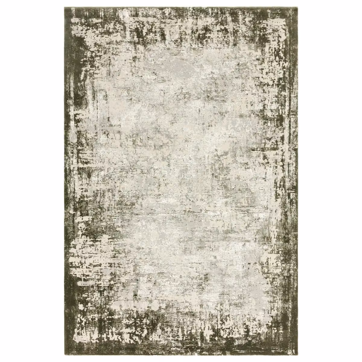 The Rug Shop UK Green Modern Abstract Easy To Clean Area Rug W: 240 cm, D: 340 cm – 3