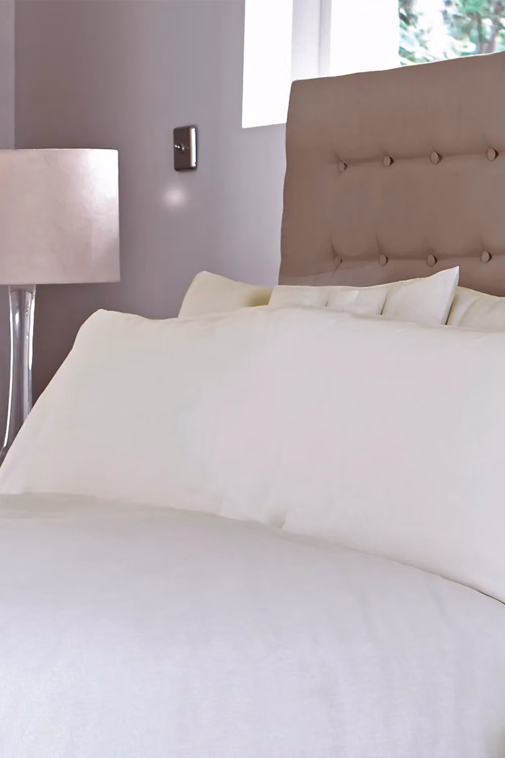 Martex Sestina Luxury Ivory Cotton Percale Duvet Cover – 3