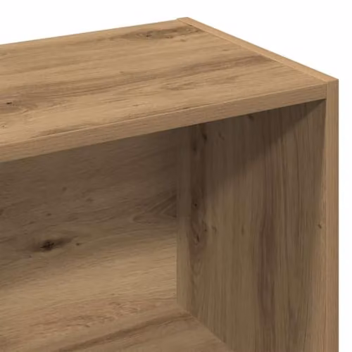 vidaXL Artisan Oak Book Cabinet in Brown, W/D/H: 98 x 29 x 97.5 cm – 4