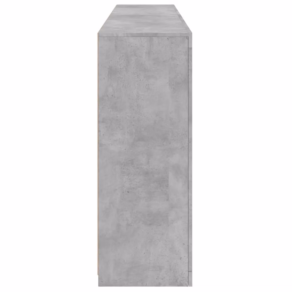 Berkfield Home Modern Sideboard with Integrated LED Lights in Grey, W/D/H: 181.5 x 37 x 100 cm – 5