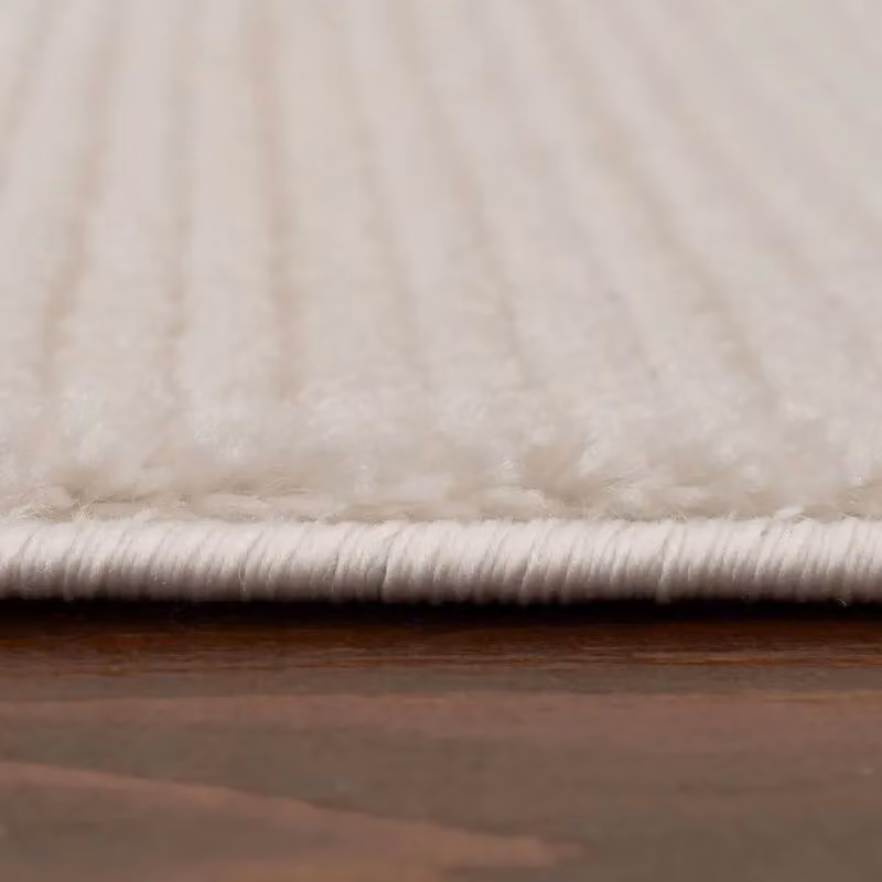 THE RUGS Carmel Modern Striped Area Rug in Beige, W: 160 cm, L: 230 cm – 3