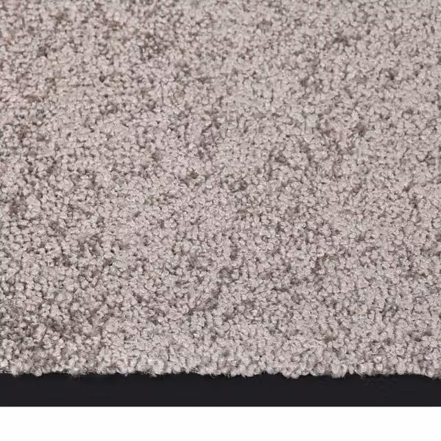 Berkfield Home Grey Non-Slip Brushing Doormat, W: 40 cm, D: 60 cm – 1