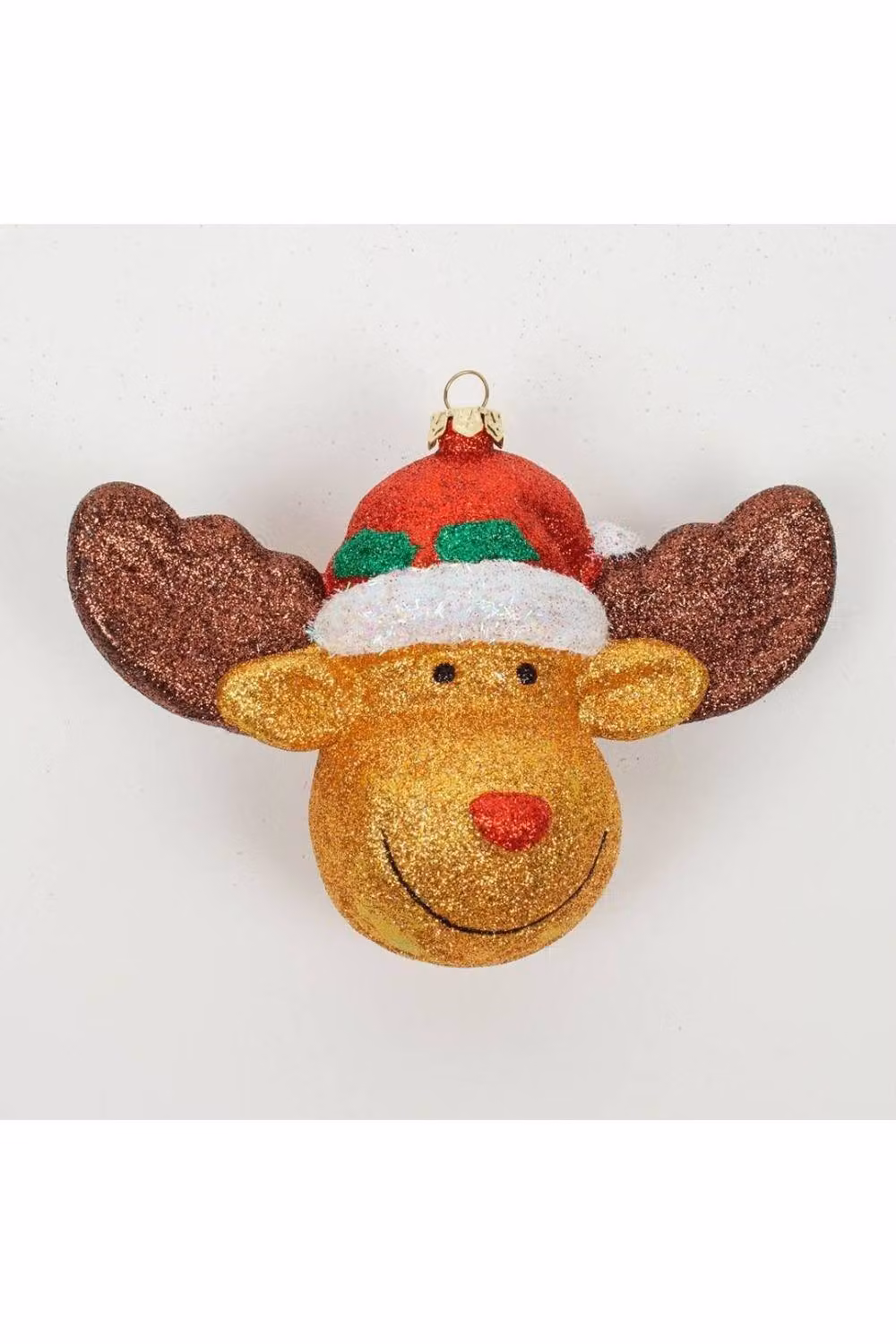 KDMD Glitter Rudolph the Reindeer Hanging Christmas Decoration in Brown – 2