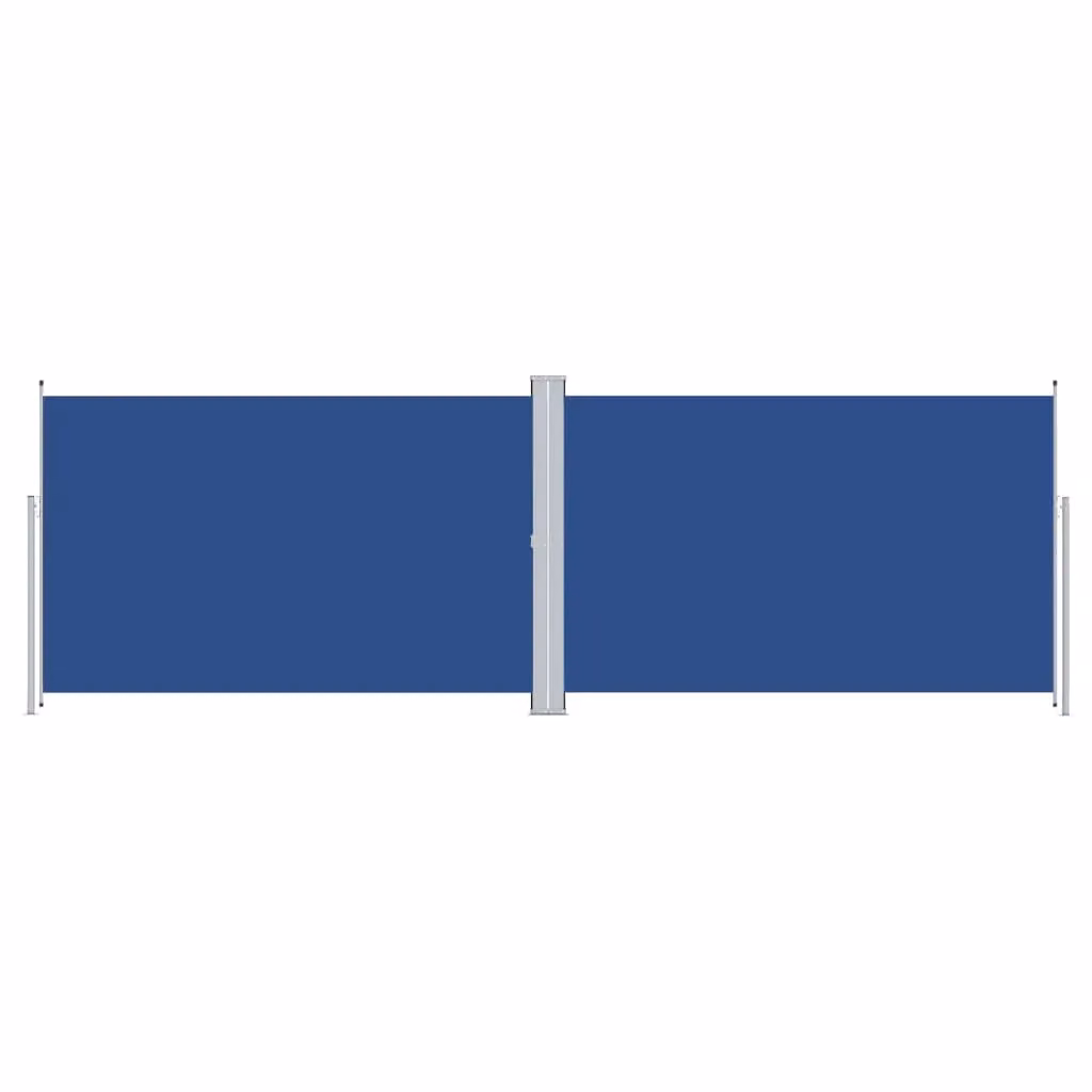 Berkfield Home Blue Retractable Roller Side Awning, W: 600 cm, H: 200 cm – 2
