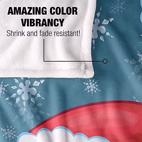 LOGOVISION Spongebob Santa Christmas Super Soft Microfibre Fleece Throw Blanket, Multicolour, W: 152 cm, D: 127 cm – 3