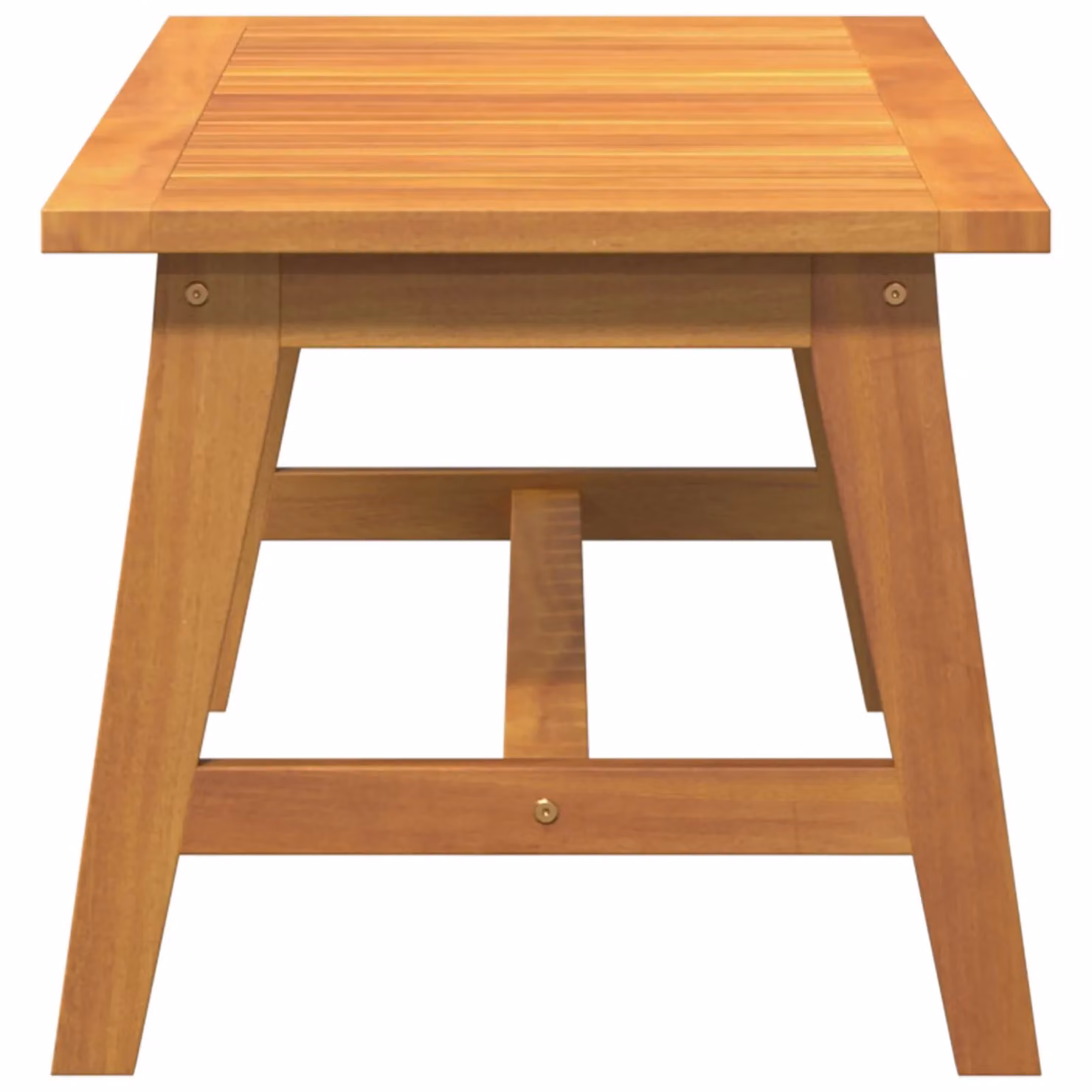 Berkfield Home Acacia Wood Coffee Table in Brown, W: 90 cm, D: 45 cm, H: 40 cm – 3