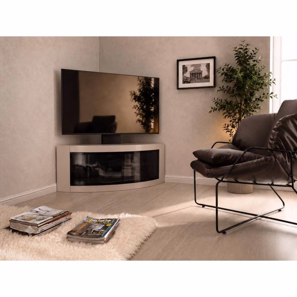 Centurion Supports PANGEA Tru-Corner Flat Screen 32-55 inch TV Cabinet with Mounting Arm – 2