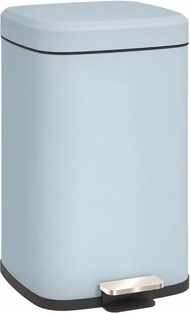 Kelvenix 20L Pedal Kitchen Bin in Green and Blue with Soft Close and Removable Inner Bucket
