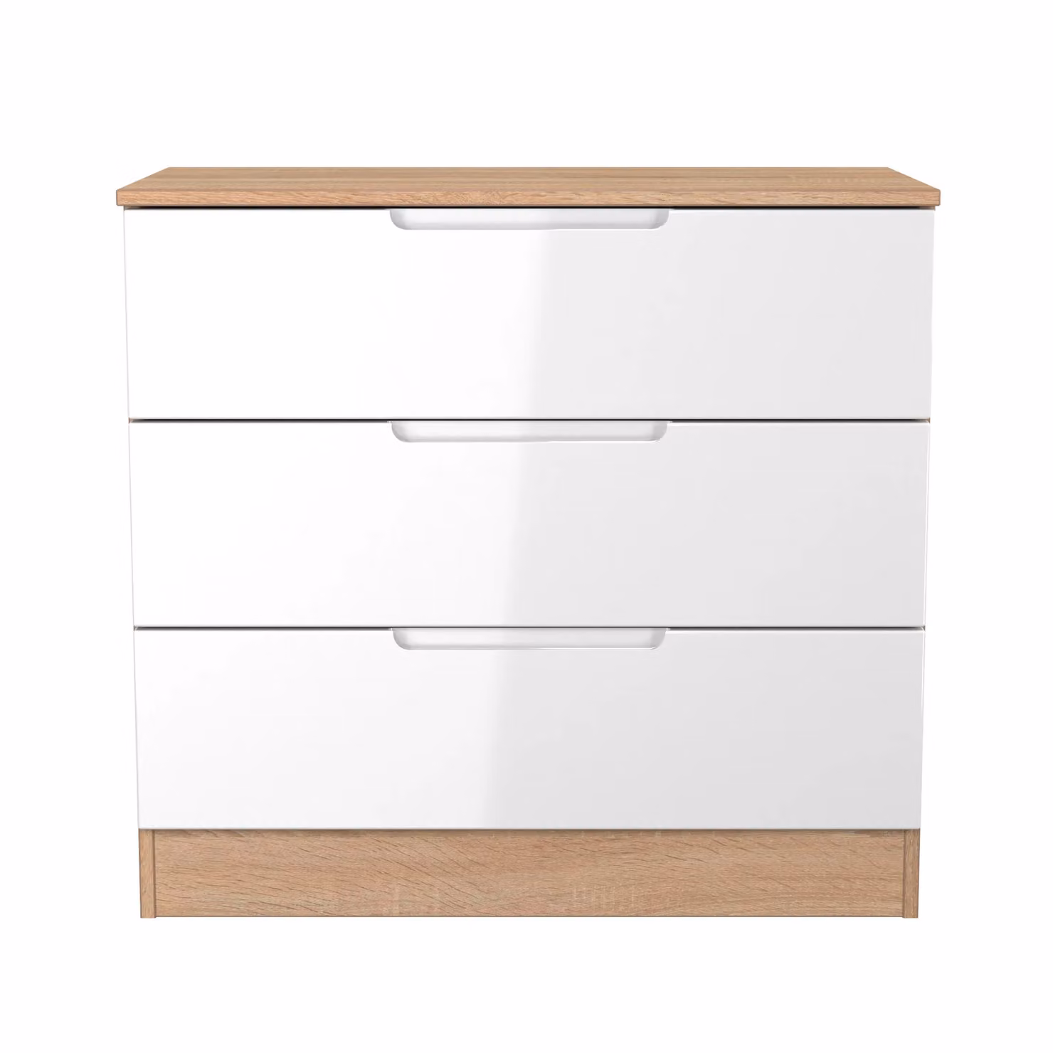 2 U Lucca 3 Drawer Chest in Light Oak – 2
