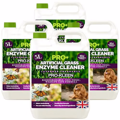 ProKleen Artificial Grass Cleaner Probiotic Based Deodoriser and Odour Eliminator, Lavender, 20 l – 1