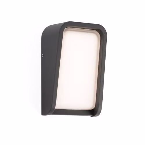 Faro Barcelona Mask Modern Square Wall Lamp in Black and Multicolour with Aluminium and Glass – 1