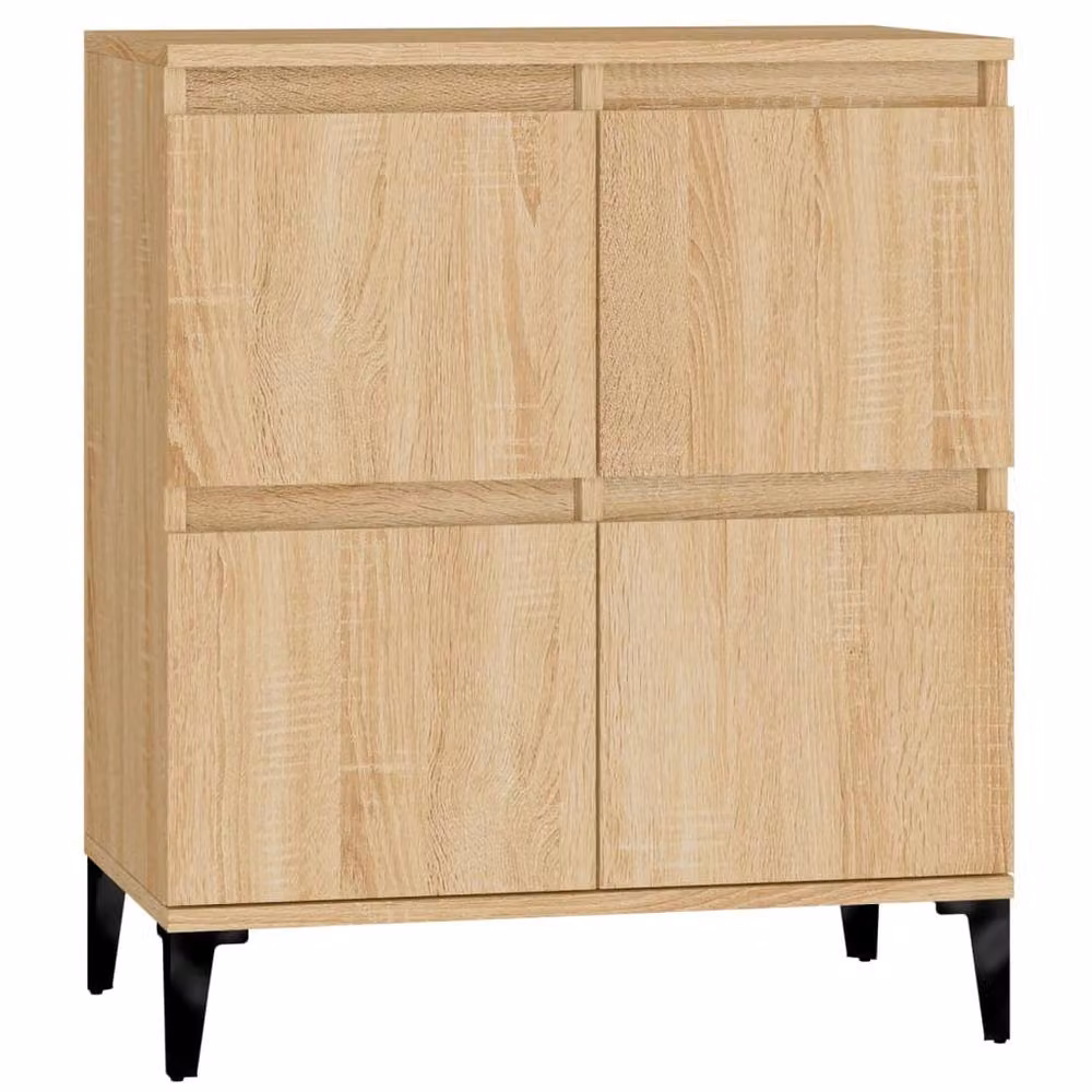 Berkfield Home Sonoma Oak Sideboard in Light Brown, W/D/H: 60 x 35 x 70 cm – 2