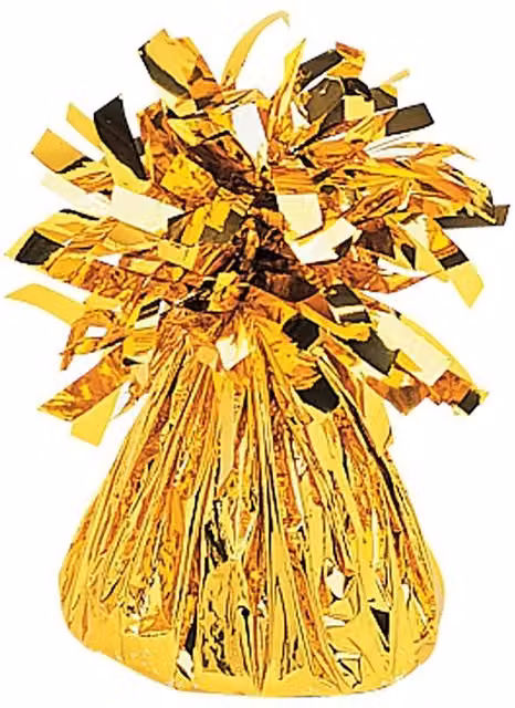 Amscan Gold Metallic Tabletop Balloon Weight