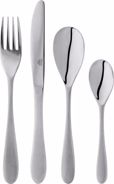 Stellar Salisbury 16 Piece Polished Stainless Steel Cutlery Set in Silver – 1