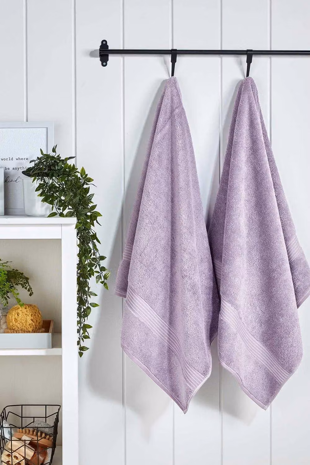 Christy Supreme Hygro Luxury Cotton Pile Towel in Purple – 4