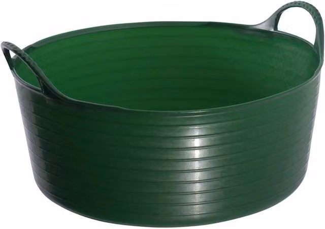 Red Gorilla Tub Trug Shallow Garden Trug with Handles, Green