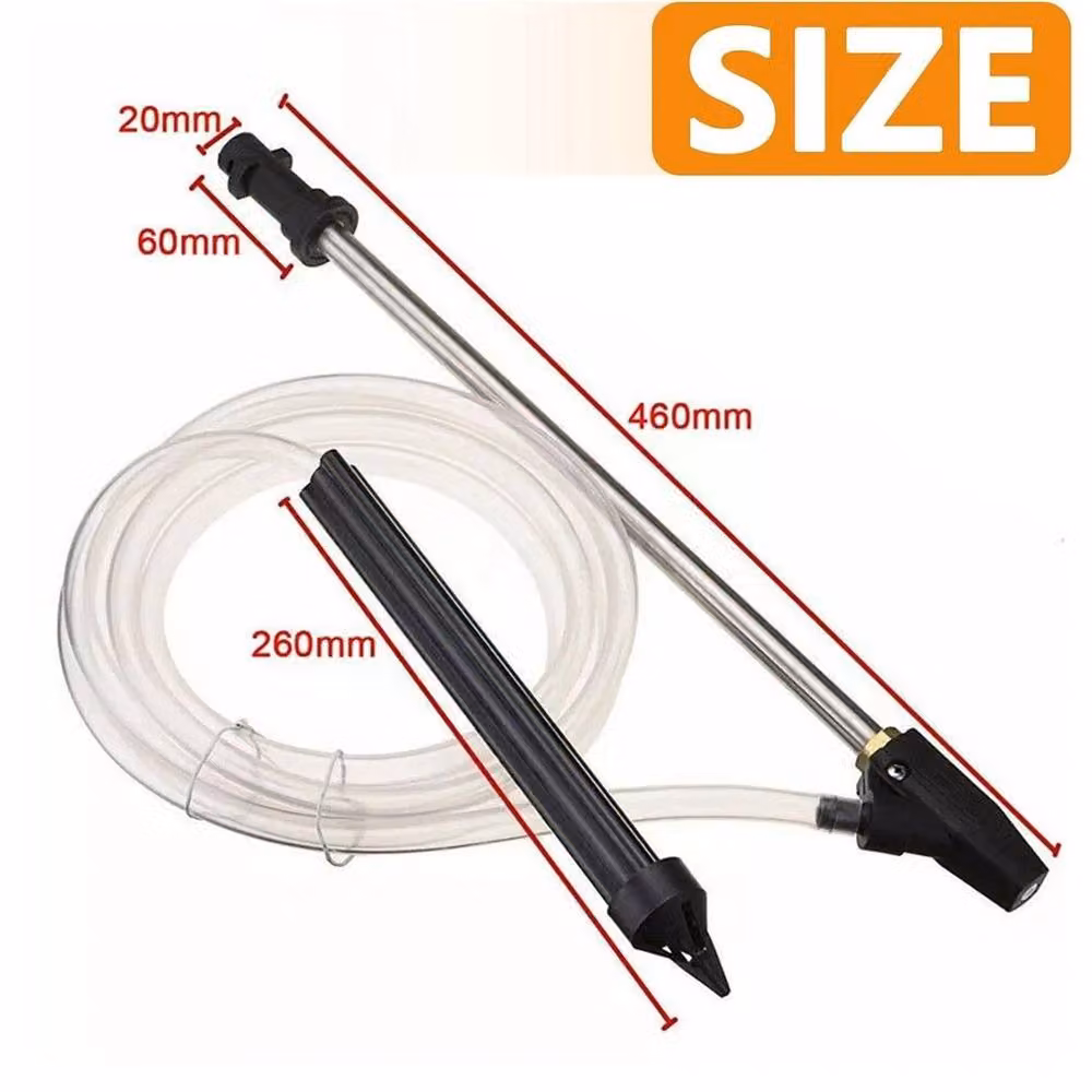 KORVIXA High Pressure Washer Blaster Set in Black – 2