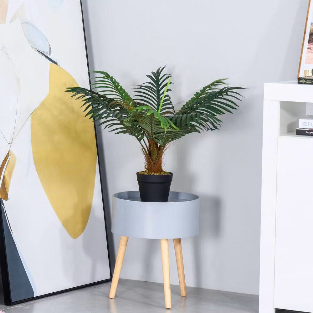 STILVORA Green Artificial Palm Tree in Nursery Pot, Height: 60 cm – 3