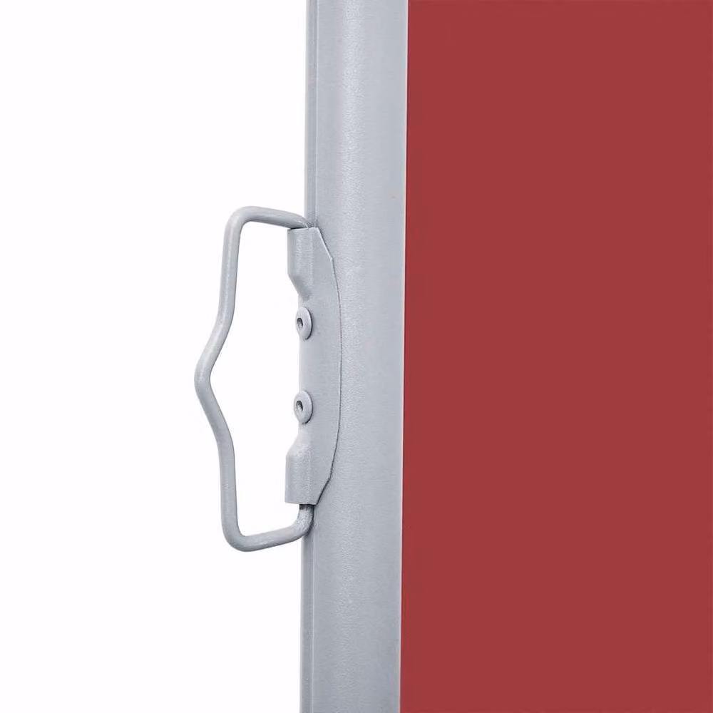 Berkfield Home Retractable Side Awning in Red, W/H: 600 x 140 cm – 6